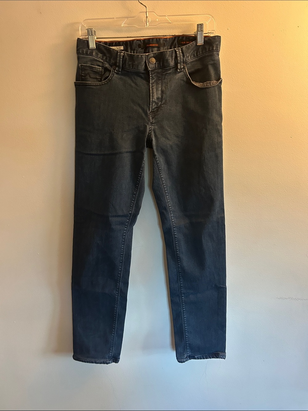 Men's Dark Blue Slim Fit Jeans